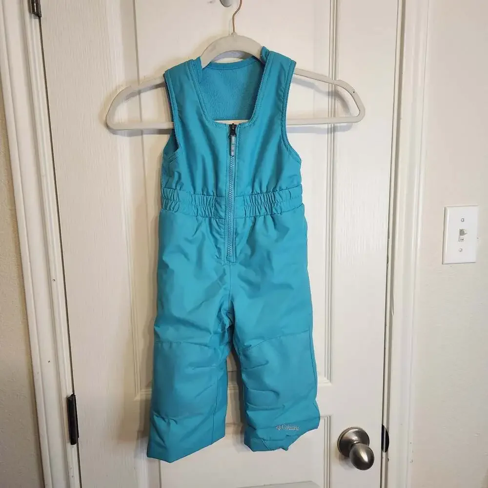Columbia Sportswear Company Toddler Snow Bib Overalls Blue 2T